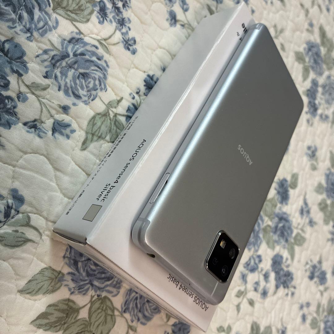 スマートフォン本体 AQUOS sense4 basic(A003SH) Silver
