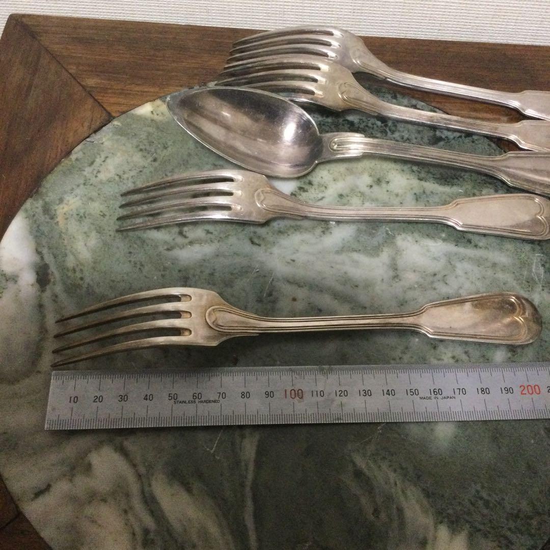 フランスの銀食器の老舗ERCUISのフォークスプーン