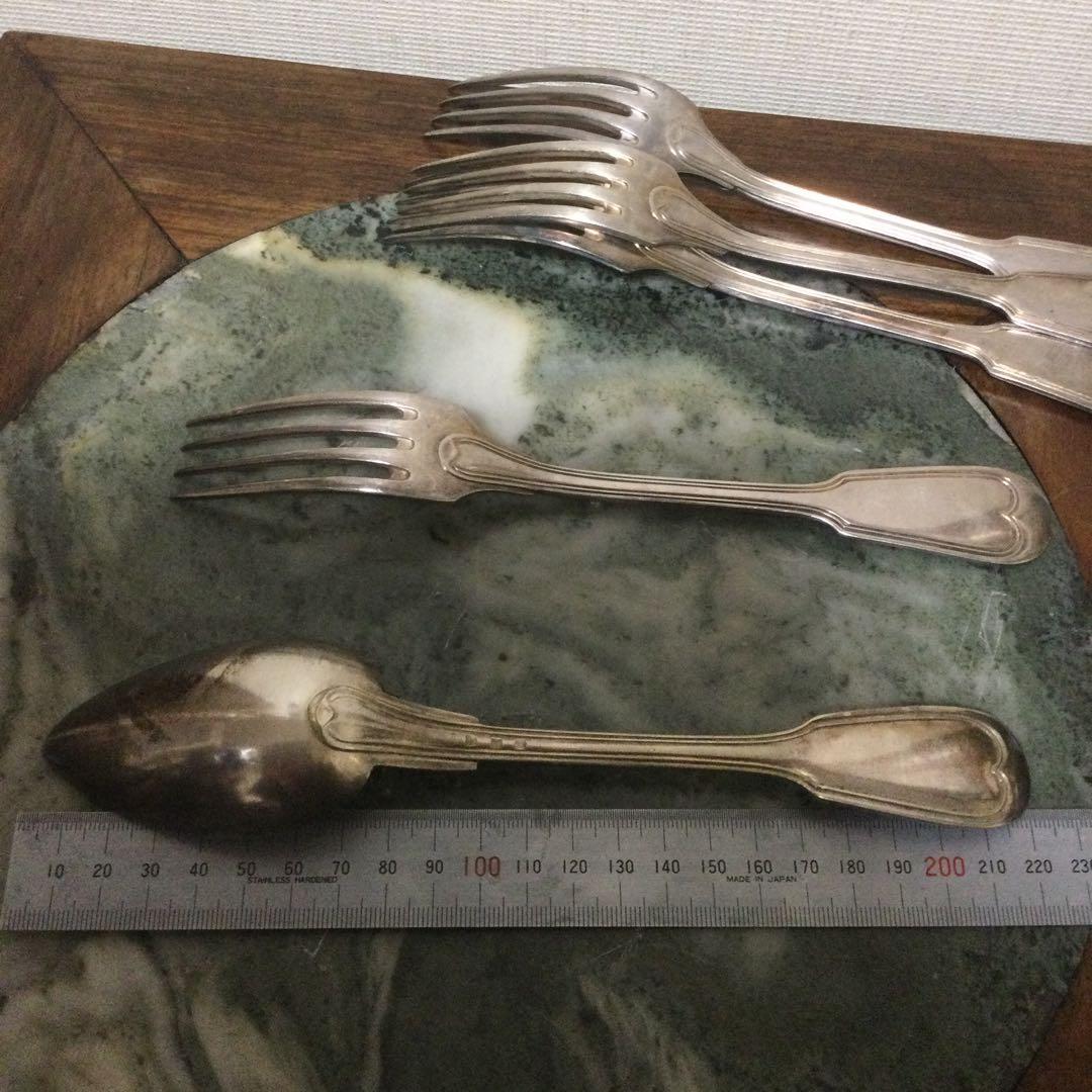 フランスの銀食器の老舗ERCUISのフォークスプーン