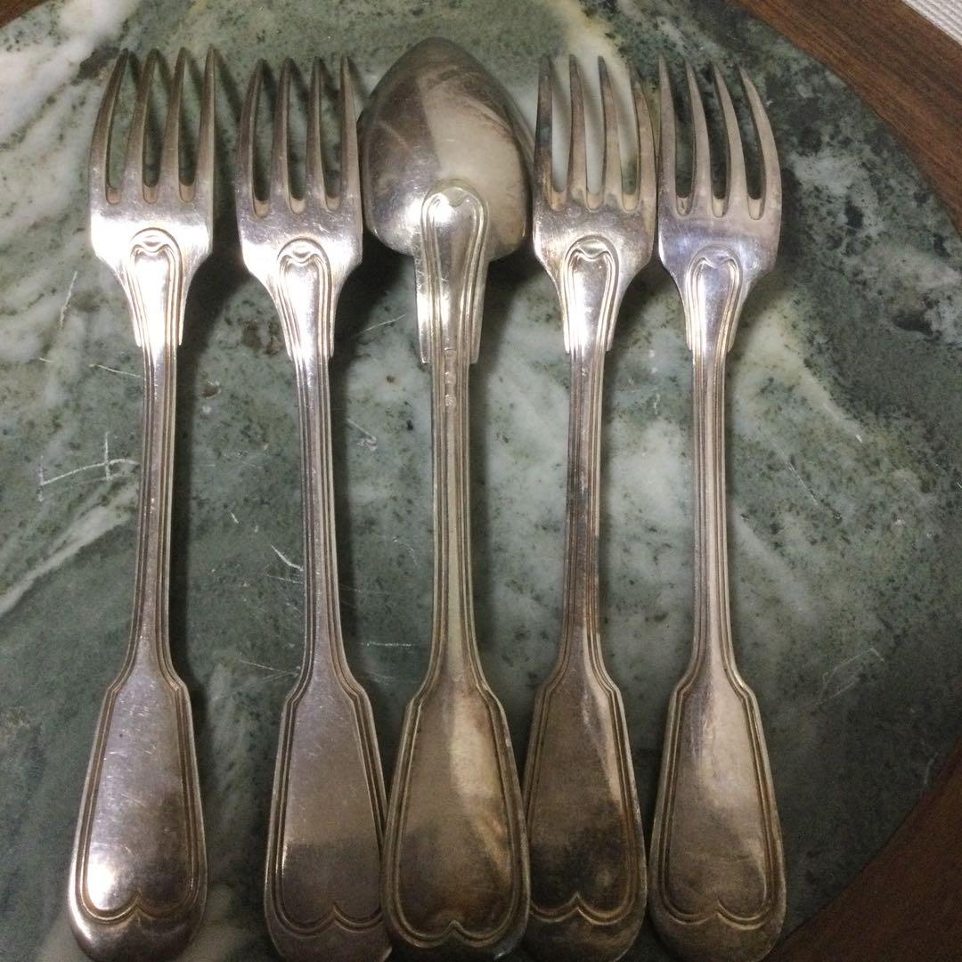 フランスの銀食器の老舗ERCUISのフォークスプーン