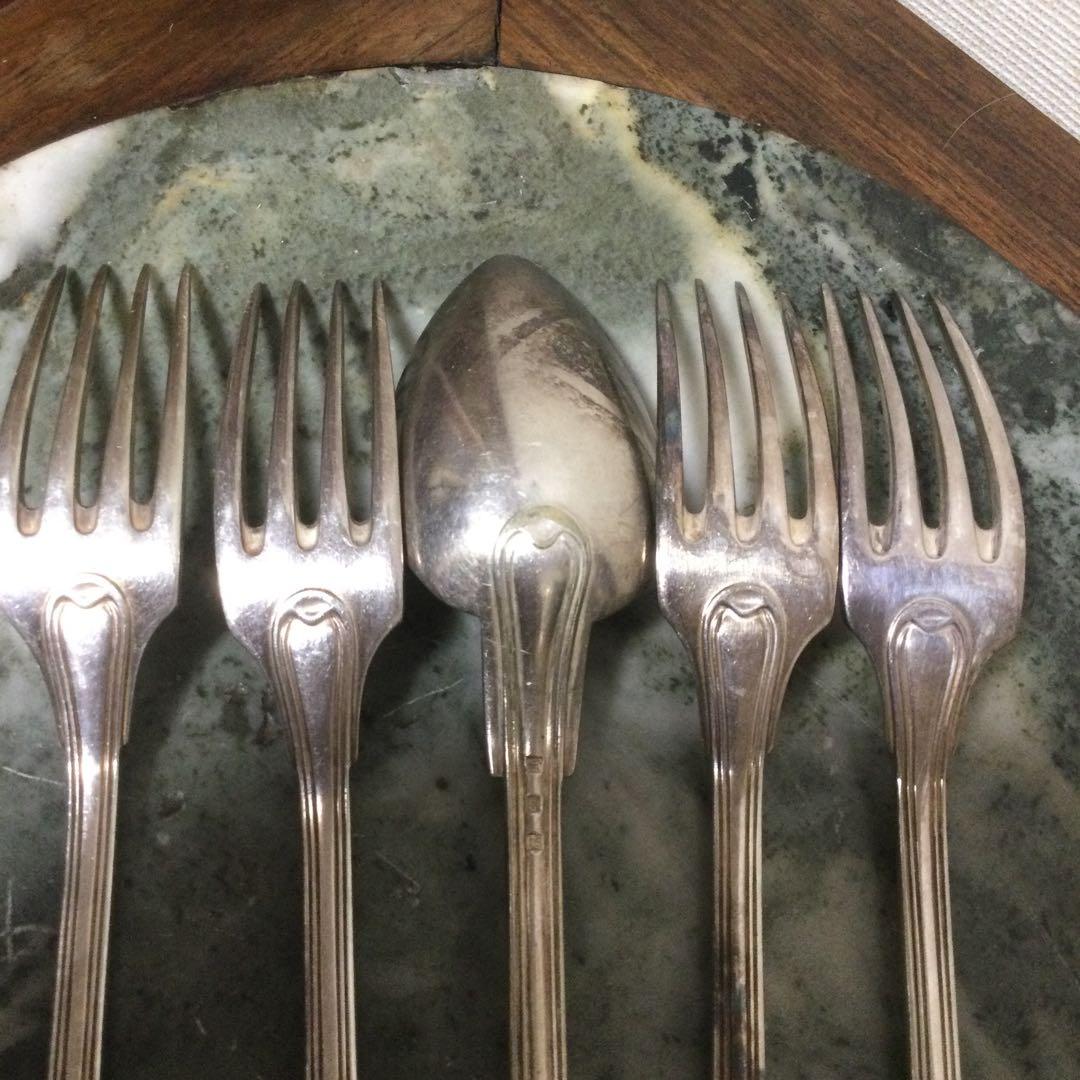 フランスの銀食器の老舗ERCUISのフォークスプーン