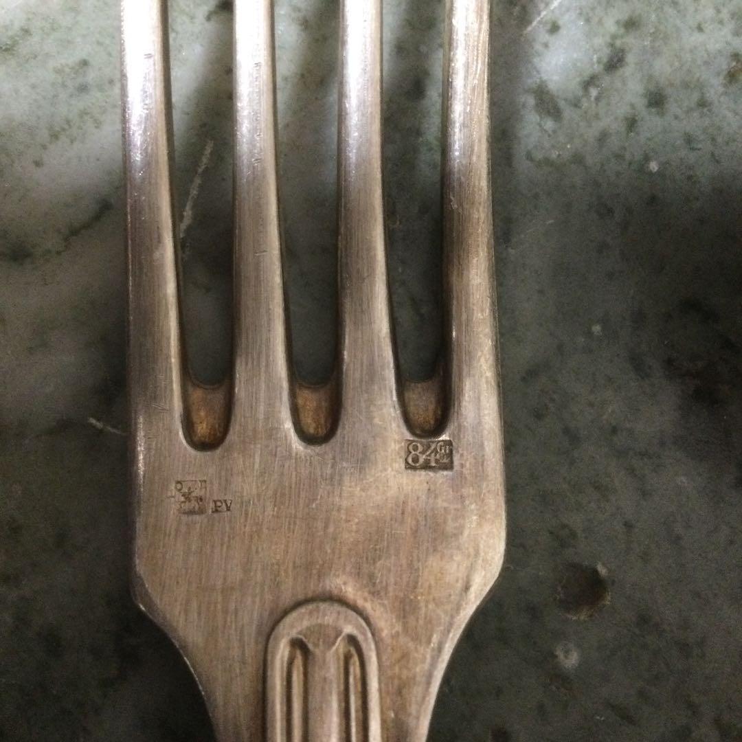 フランスの銀食器の老舗ERCUISのフォークスプーン