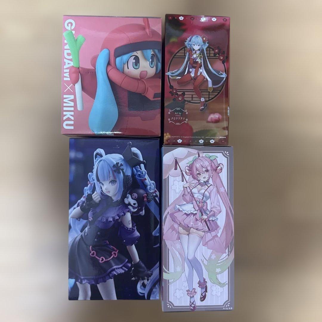 初音ミク フィギュアまとめ売り 4体セット