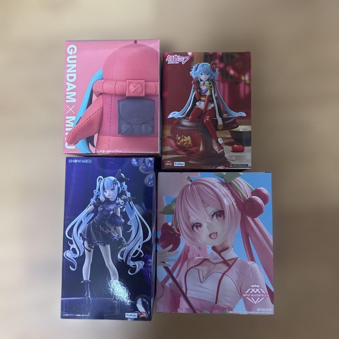 初音ミク フィギュアまとめ売り 4体セット