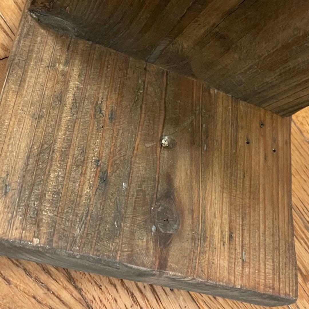 アンティーク調(^^)古材 ロングベンチ 80cm