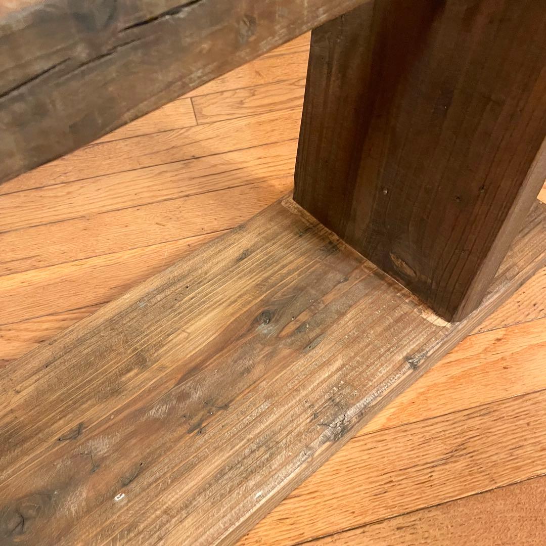 アンティーク調(^^)古材 ロングベンチ 80cm