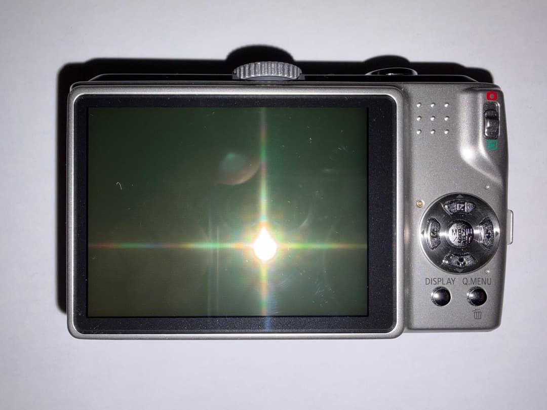 Panasonic LUMIX DMC-TZ5 シルバー オールドデジカメ