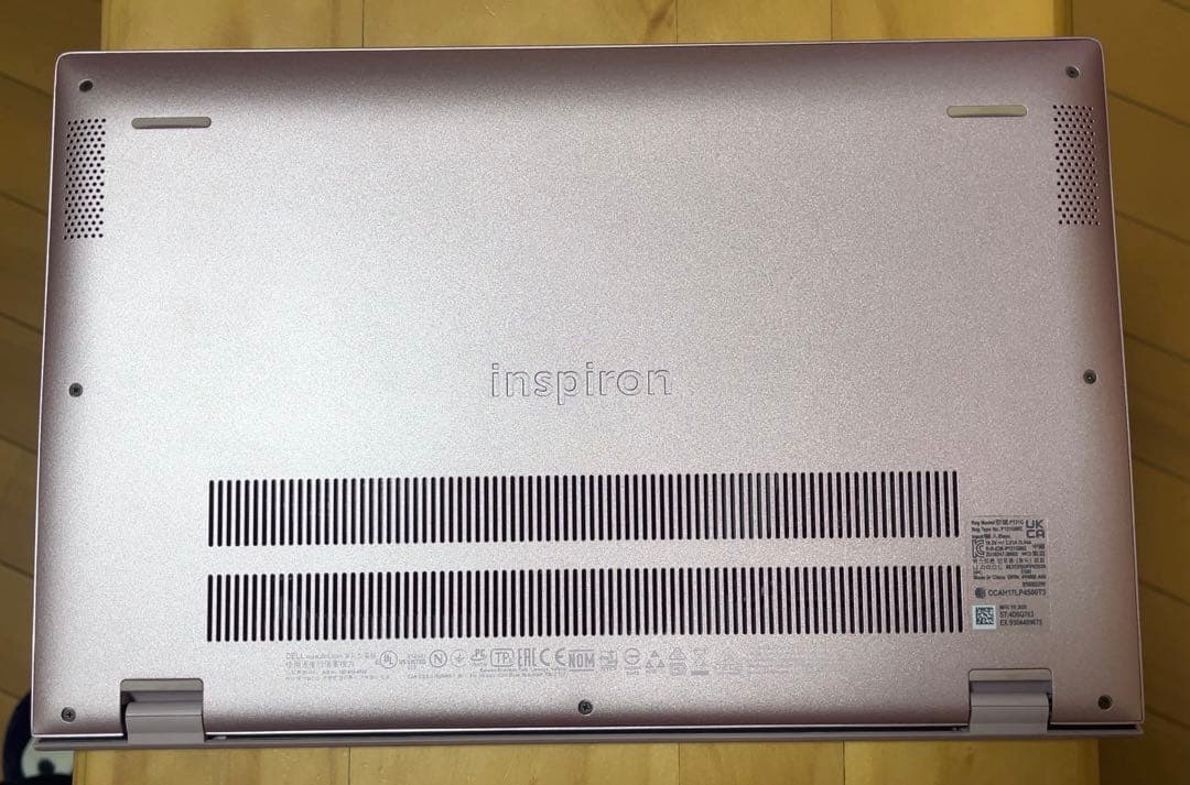 【美品】Dell ノートパソコン シャンパンピンク