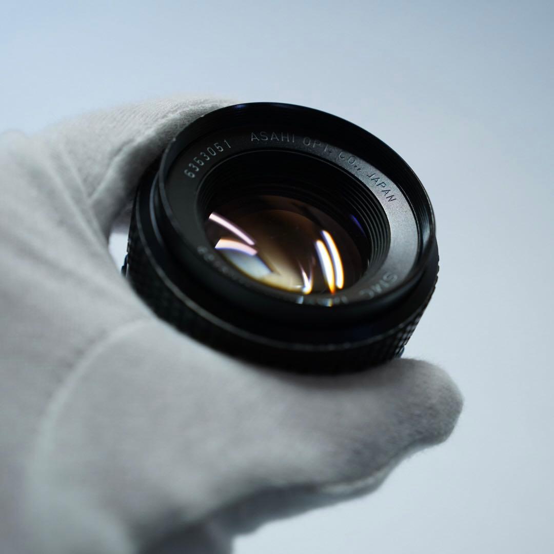SMC Takumar 55mm F1.8 SONY Eマウントアダプター付