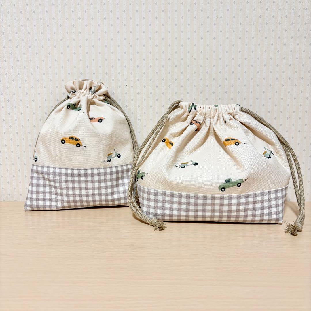 084.＊あみ＊入園入学5点セット／裏地付きで丈夫☆