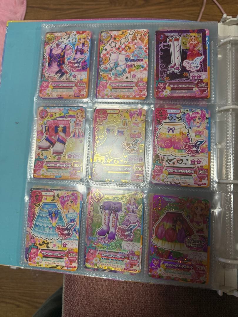 d*9様 アイカツカードまとめ売り バインダー付き