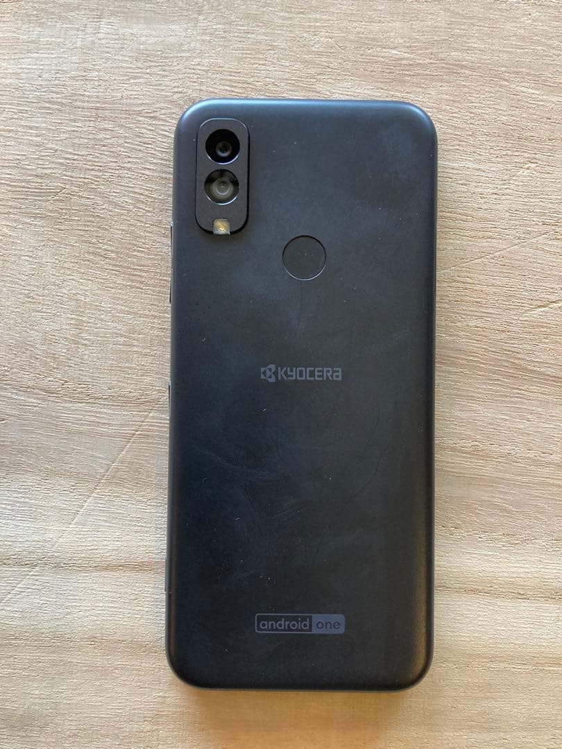 KYOCERA Android One S9 ブラック 本体　保護ガラス　未使用