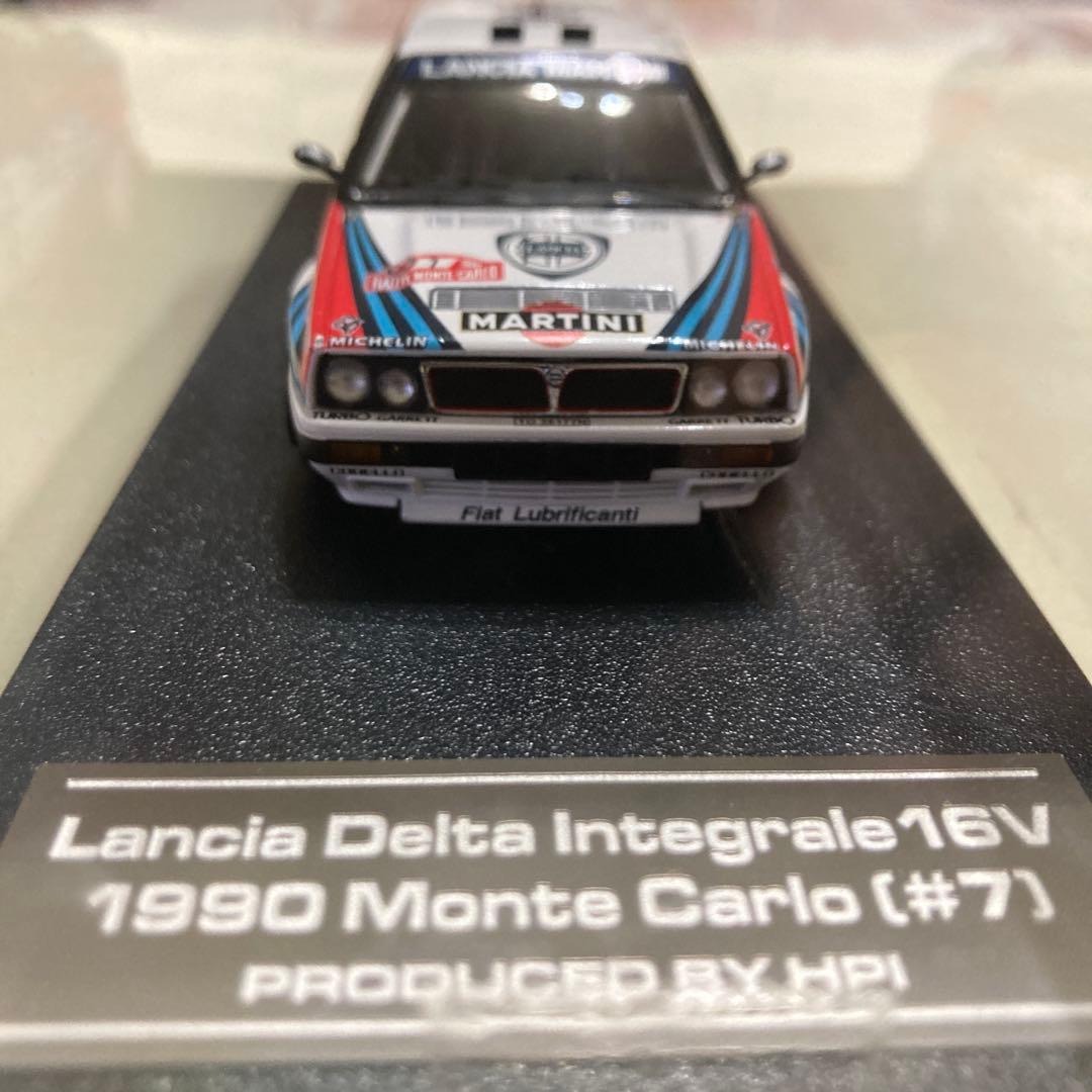 HPI 1/43 ランチアデルタインテグラーレ16V 1990 モンテ No.7