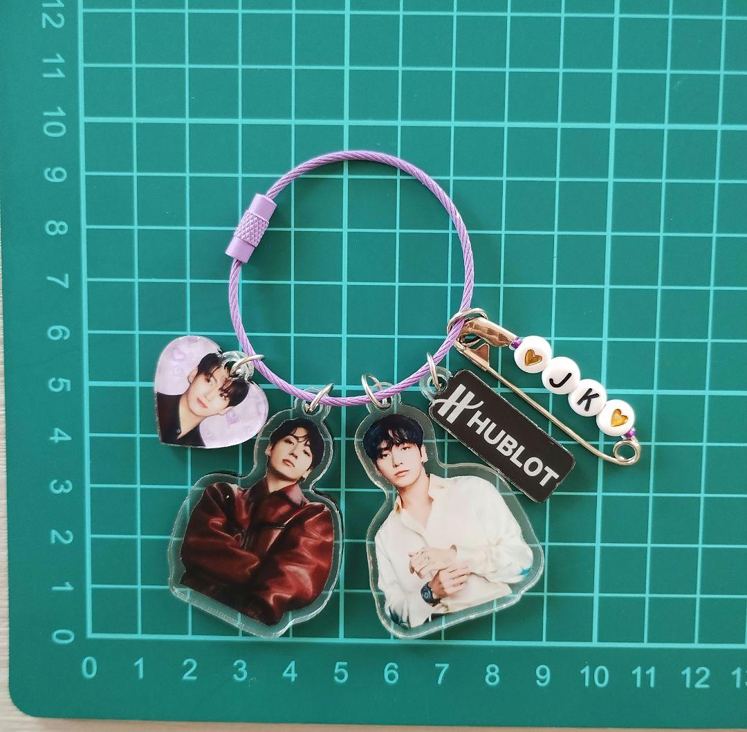 BTS JUNGKOOK ワイヤーキーリング