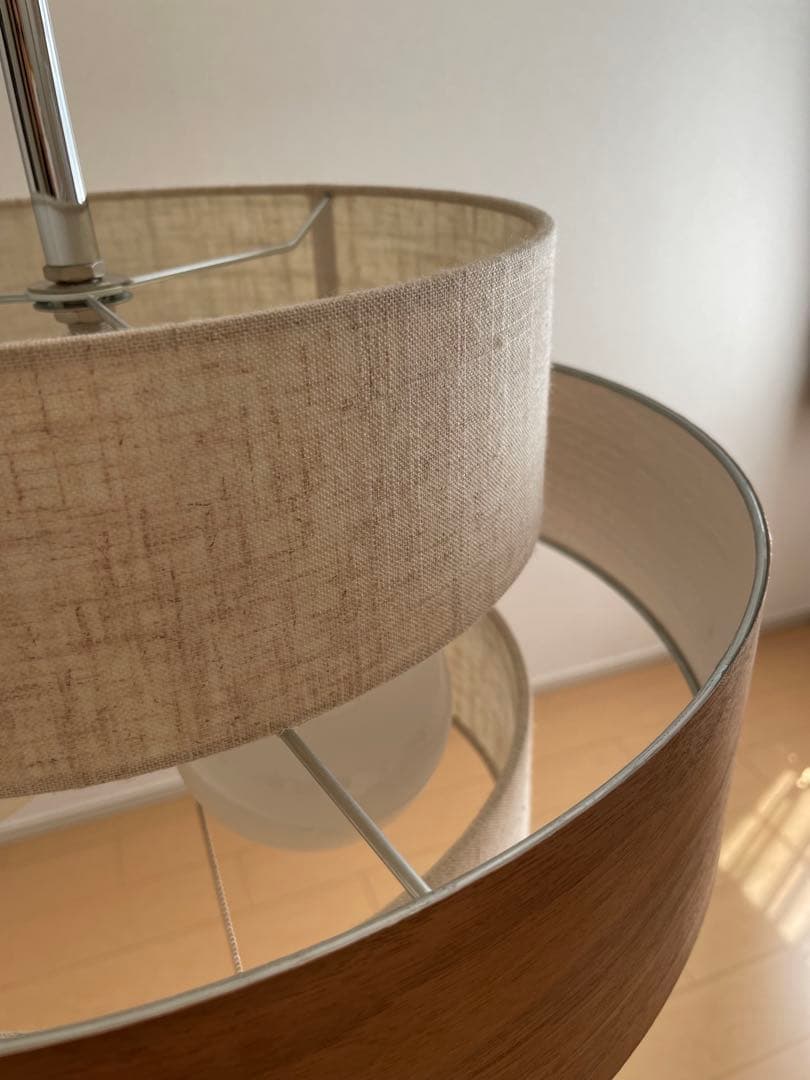 【美品！】北欧ペンダントライト ① 照明 自然素材 ナチュラル