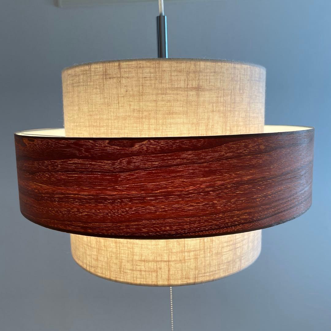 【美品！】北欧ペンダントライト ① 照明 自然素材 ナチュラル