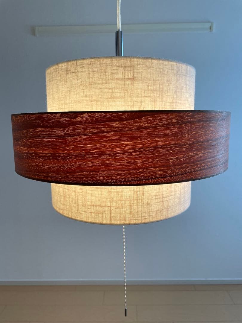【美品！】北欧ペンダントライト ① 照明 自然素材 ナチュラル