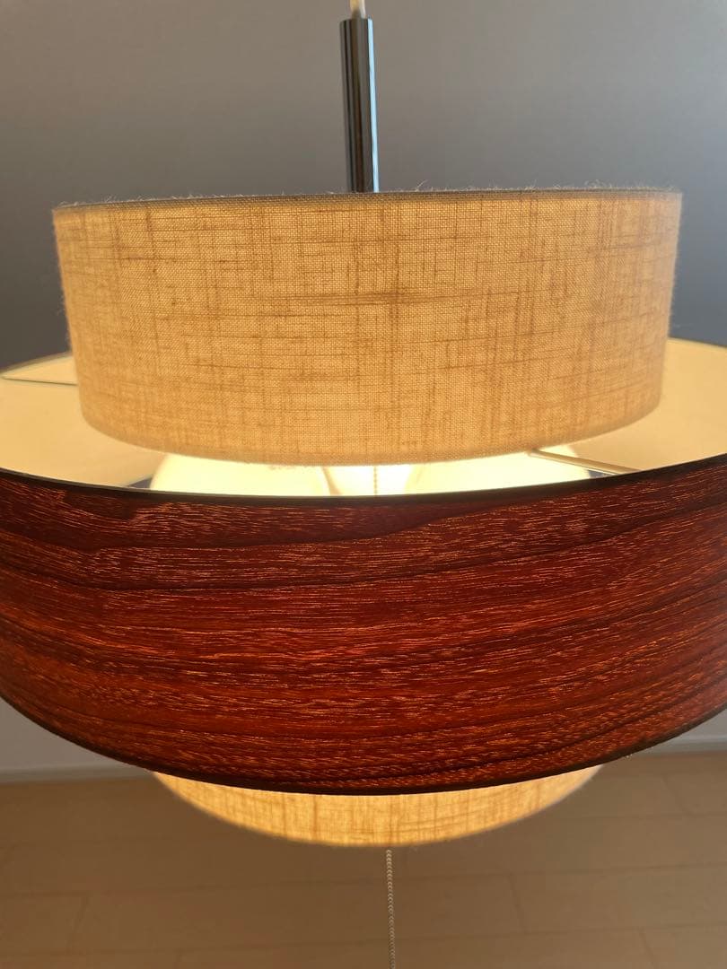 【美品！】北欧ペンダントライト ① 照明 自然素材 ナチュラル
