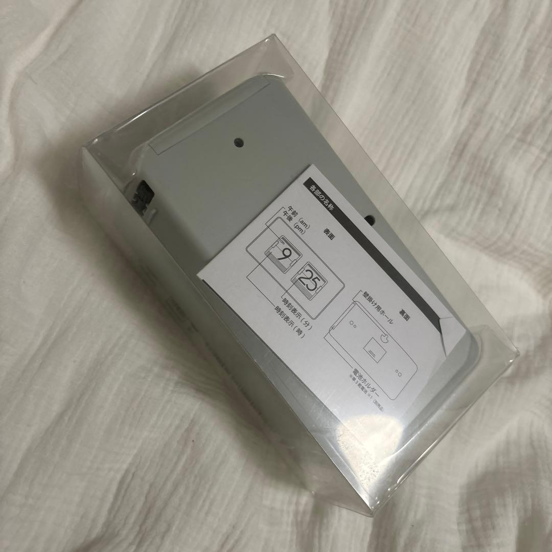 新品☆ミッフィー　パタパタクロック　アイボリー　studio CLIP