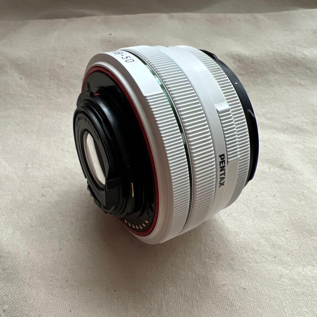 PENTAX DA L 18-50mm F4-5.6 DC WR RE　ホワイト