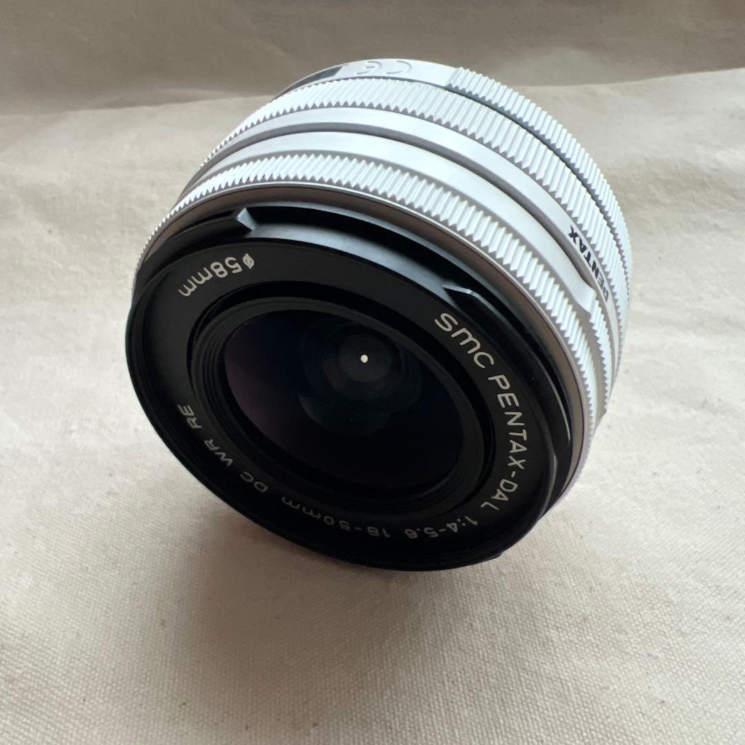 PENTAX DA L 18-50mm F4-5.6 DC WR RE　ホワイト