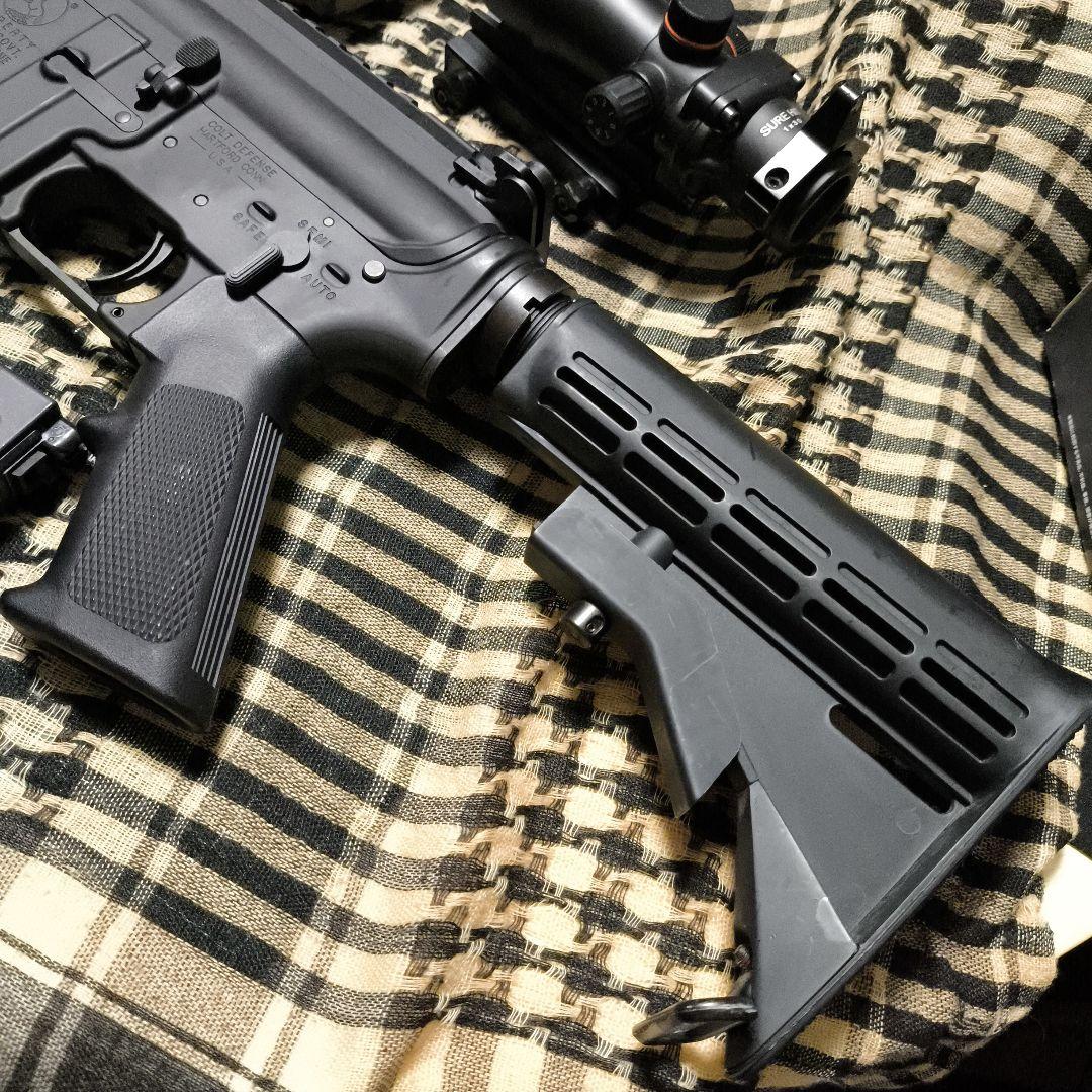 1 東京マルイ製　MWS マガジン3本　サイレンサー　ACOG　ガスブロ