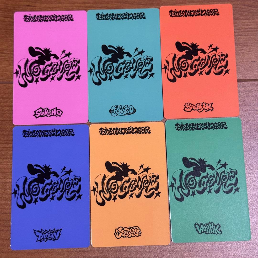 BOYNEXTDOOR No Genre Weverse 特典トレカ まとめ01