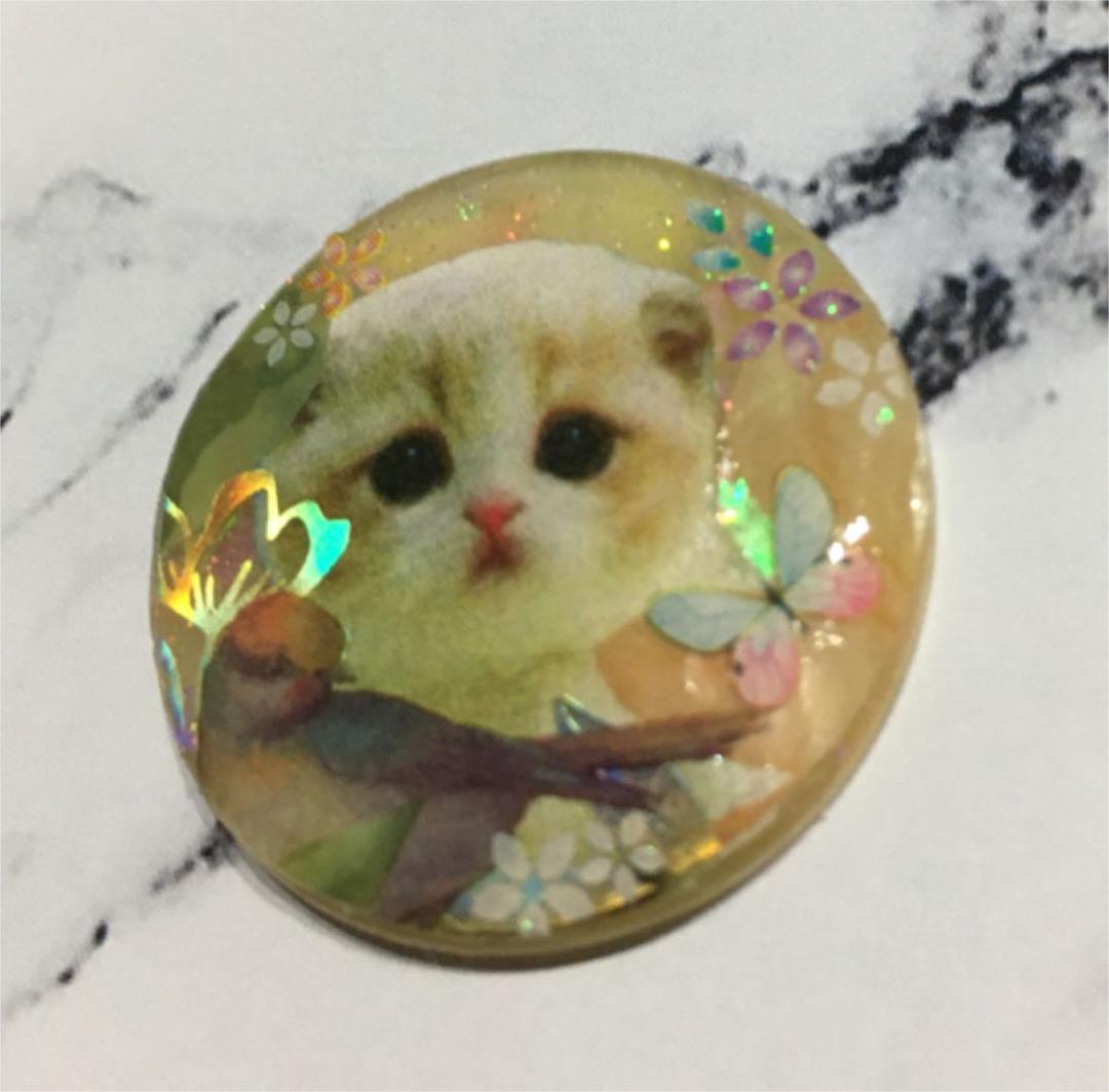 レジンヘアゴム、小鳥と仔猫ちゃん・再販不可