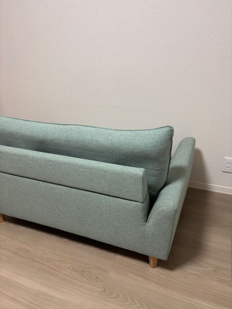 【ご購入者】ニトリ 2人がけ ソファ ローソファにもなるコンパクトソファ