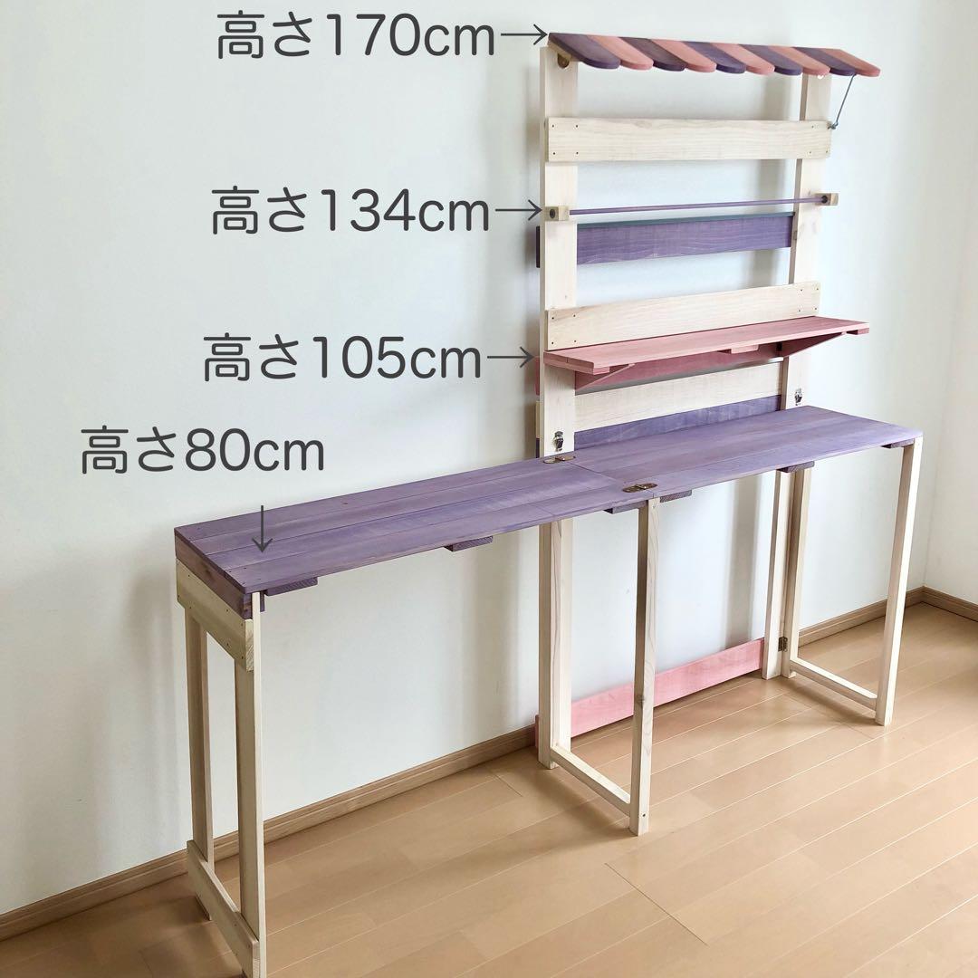⚫︎イベント什器/折りたたみ什器/マルシェ/大型什器/折りたたみ/棚/ディスプレイ