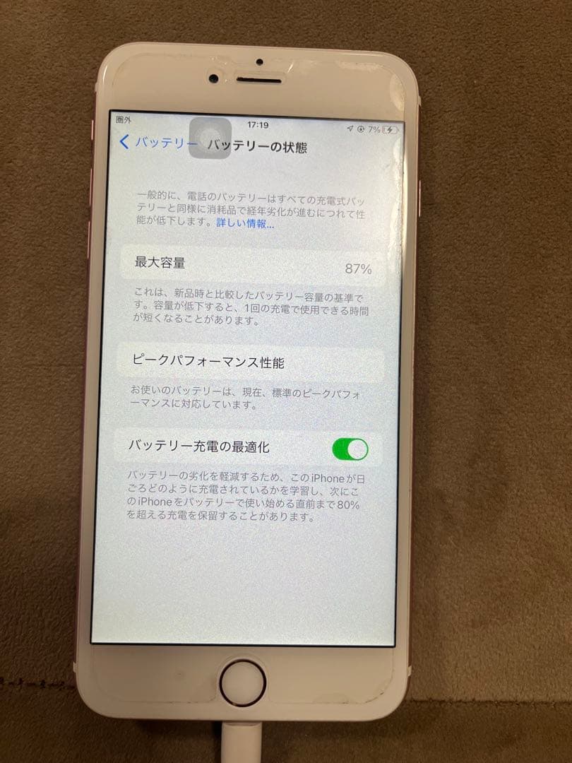 Apple iPhone 6s Plus ローズゴールド 64GB