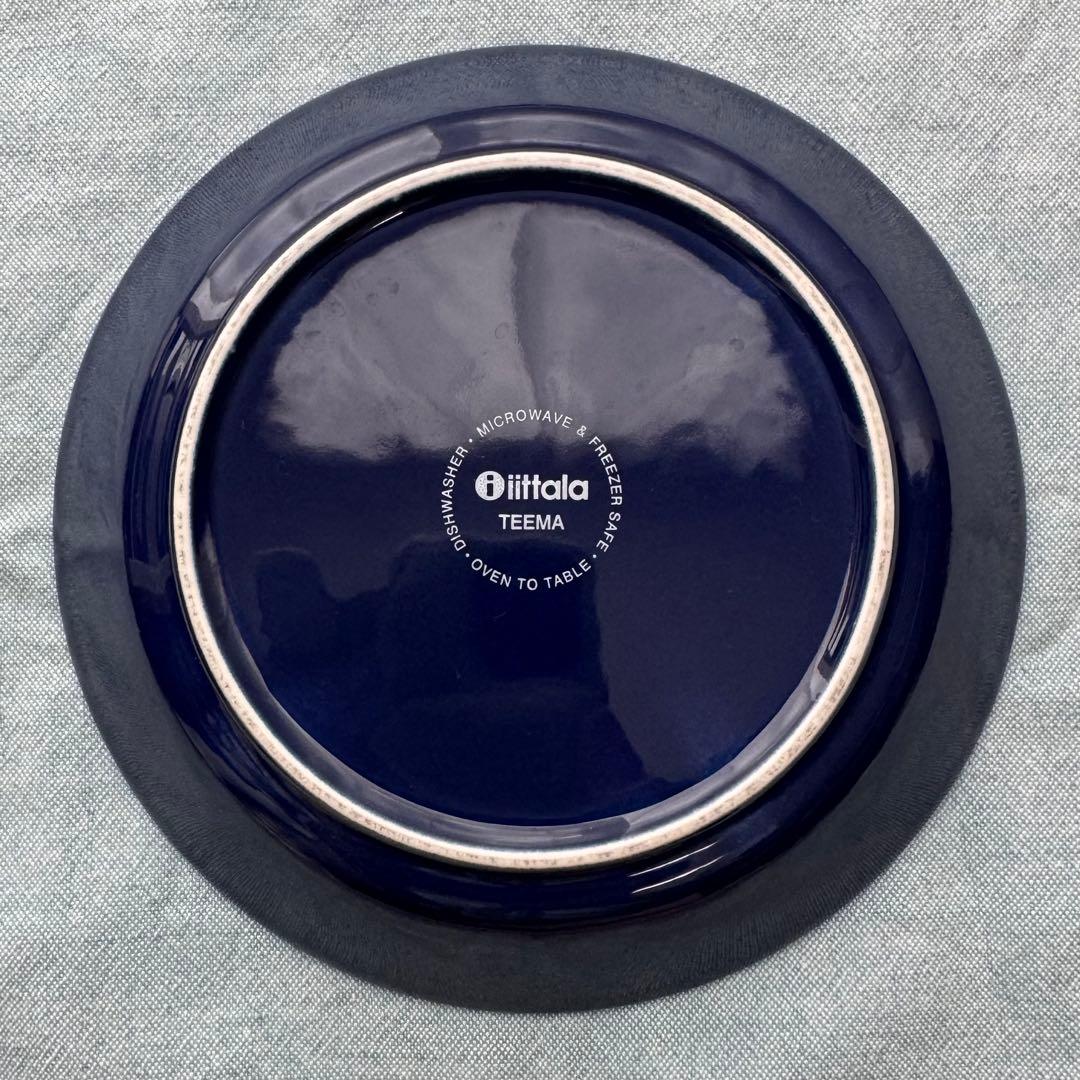 廃盤  teema 旧ロゴ ブルー イッタラ ティーマ 4点セット