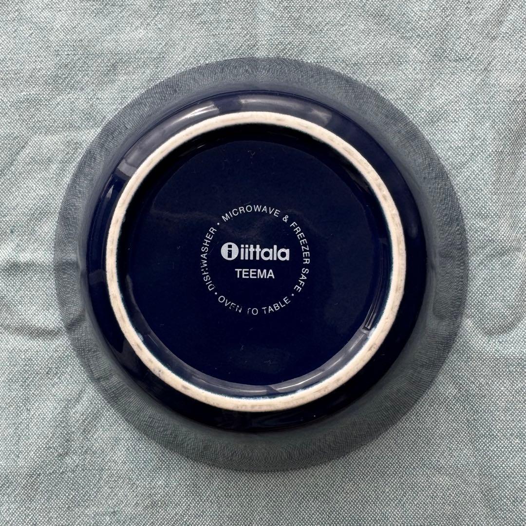 廃盤  teema 旧ロゴ ブルー イッタラ ティーマ 4点セット