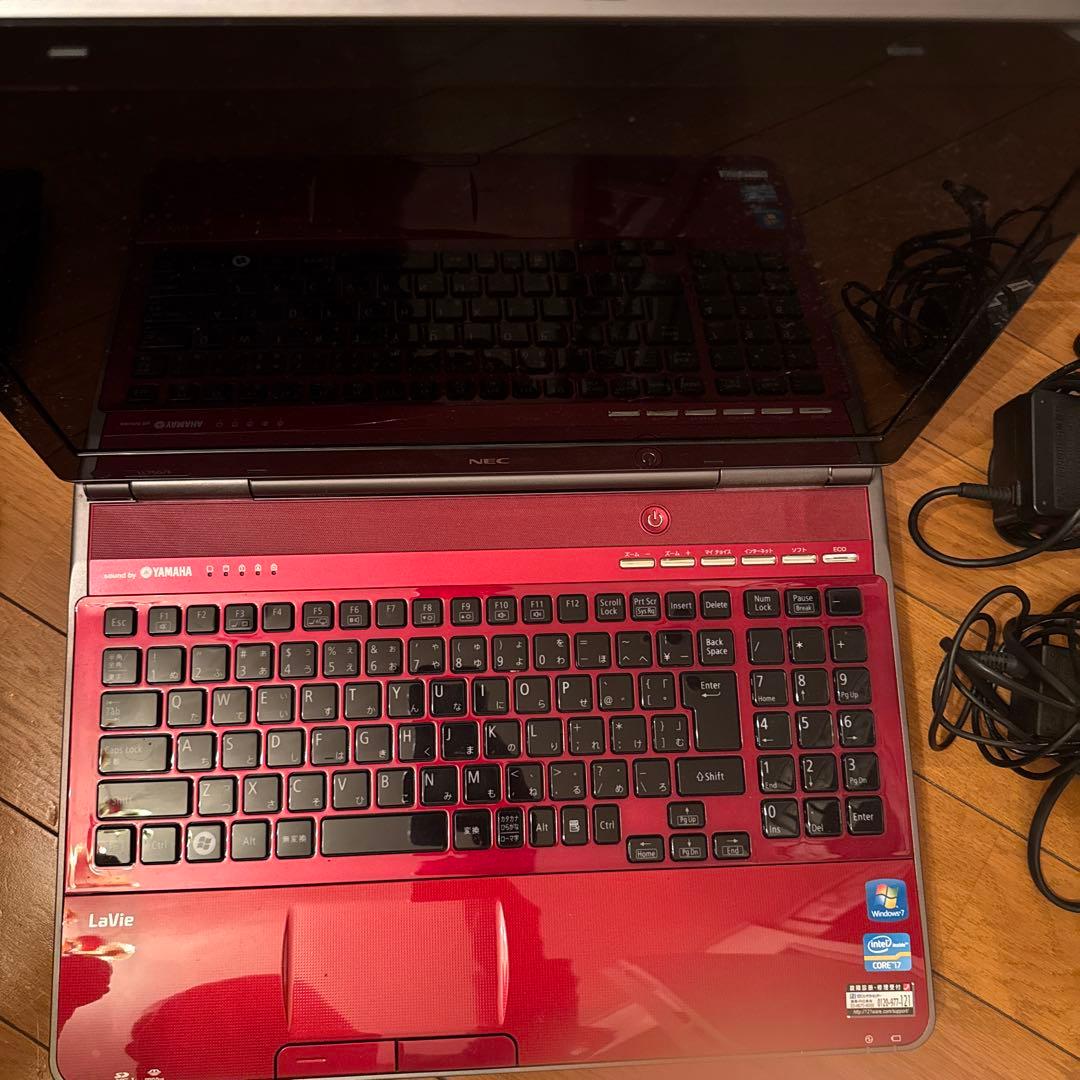 ノートパソコン 本体のみ 4台セット HDDなし ジャンク扱い 部品取り