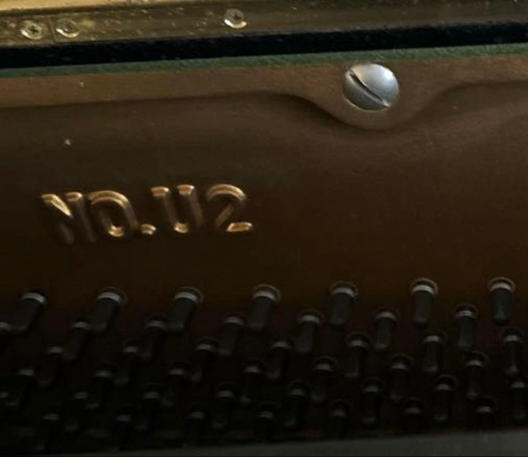 C*e様 ヤマハアップライトピアノ3ペダルU2 C 椅子＆手作りカバー付き