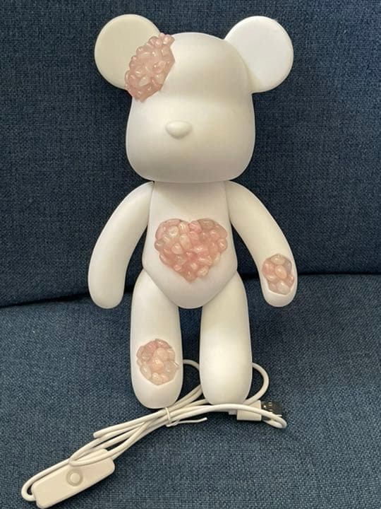 【383】くまライト♡ローズクォーツ