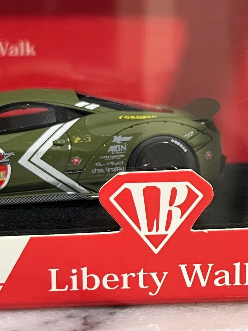 アスパラ 　LBWK フェラーリ458 ゼロファイター