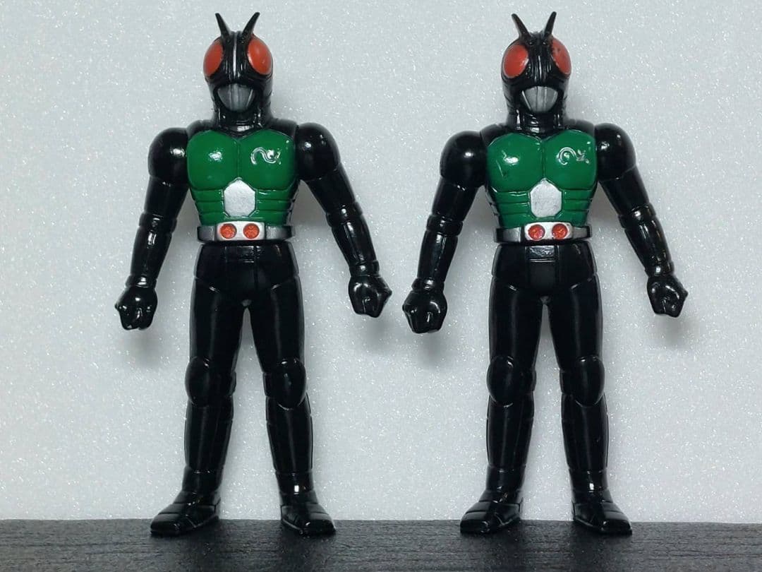 仮面ライダー ソフビ フィギュア バンダイ 6体セット 1988