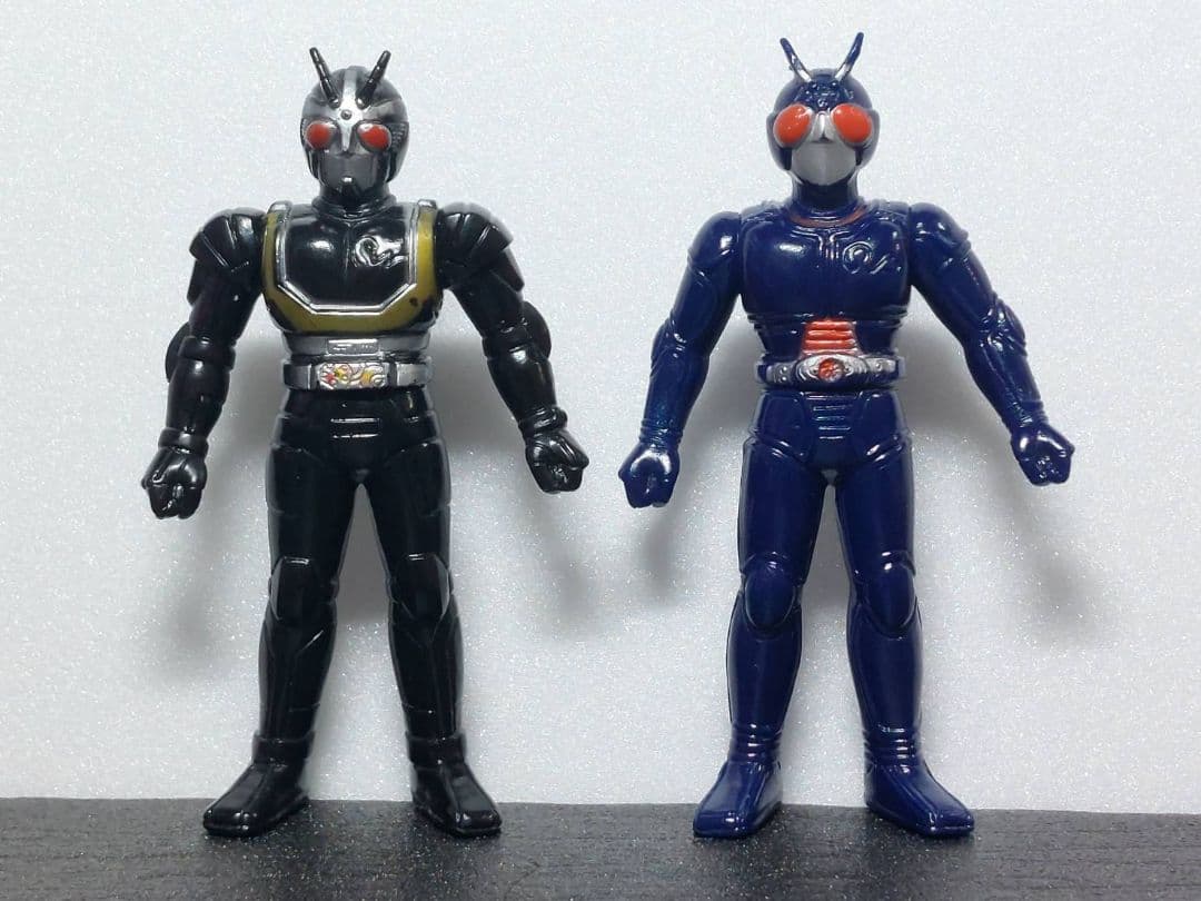 仮面ライダー ソフビ フィギュア バンダイ 6体セット 1988