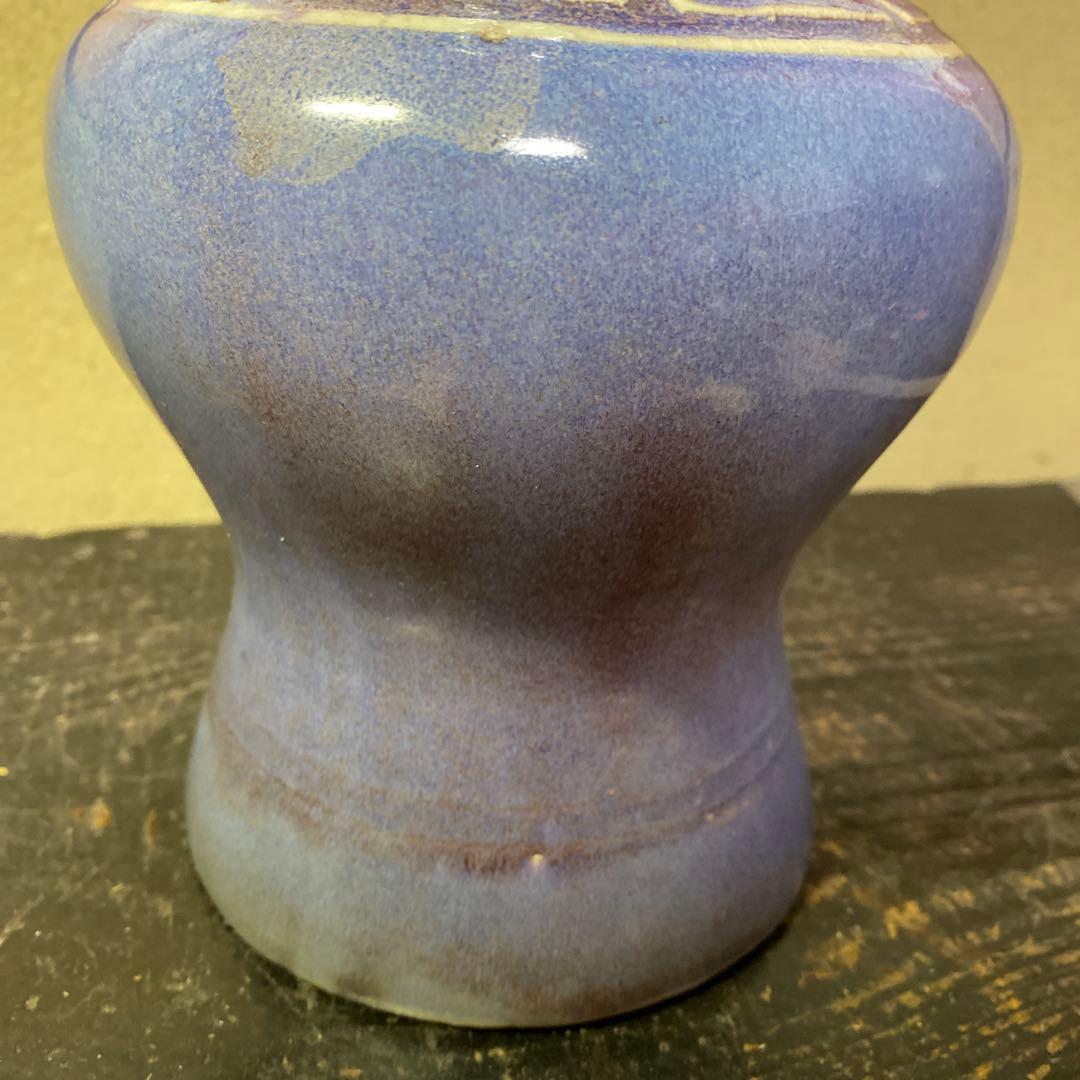 中国古玩鈞窯龍図花瓶