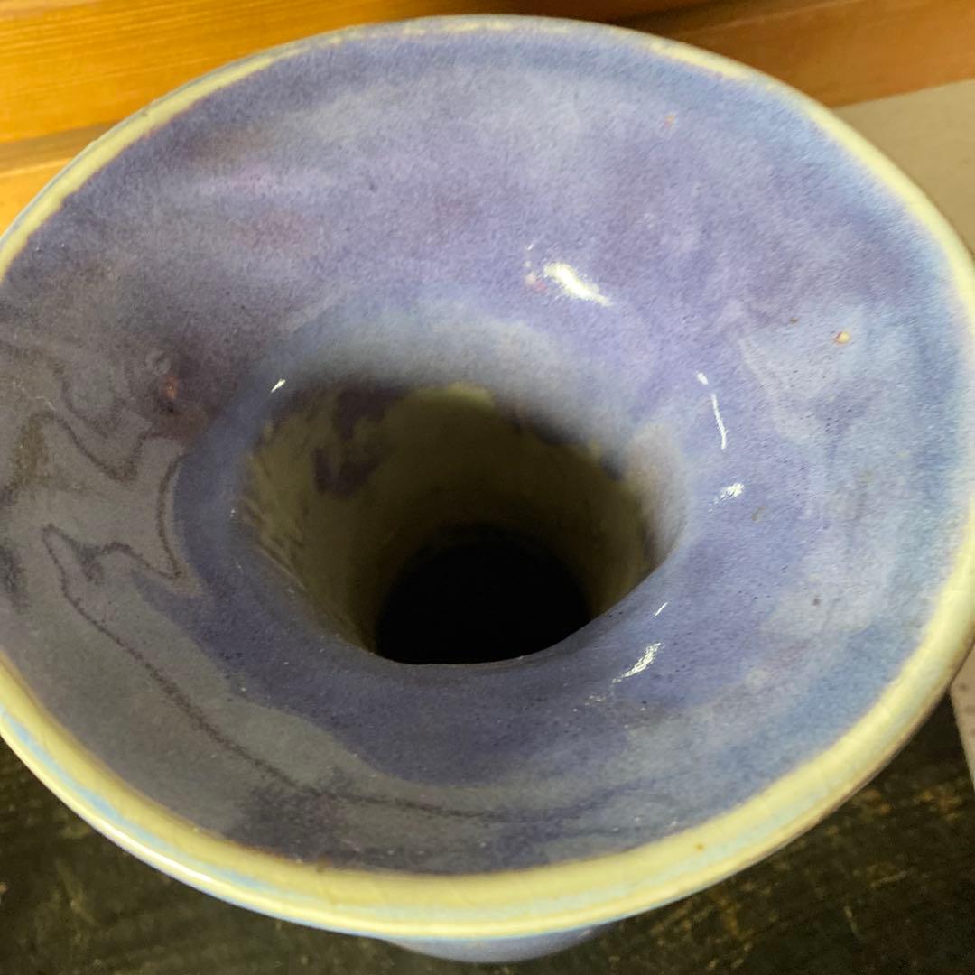 中国古玩鈞窯龍図花瓶