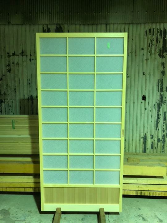 ワーロンヒバ障子1800✖️1692✖️30＝２本1組注文後制作