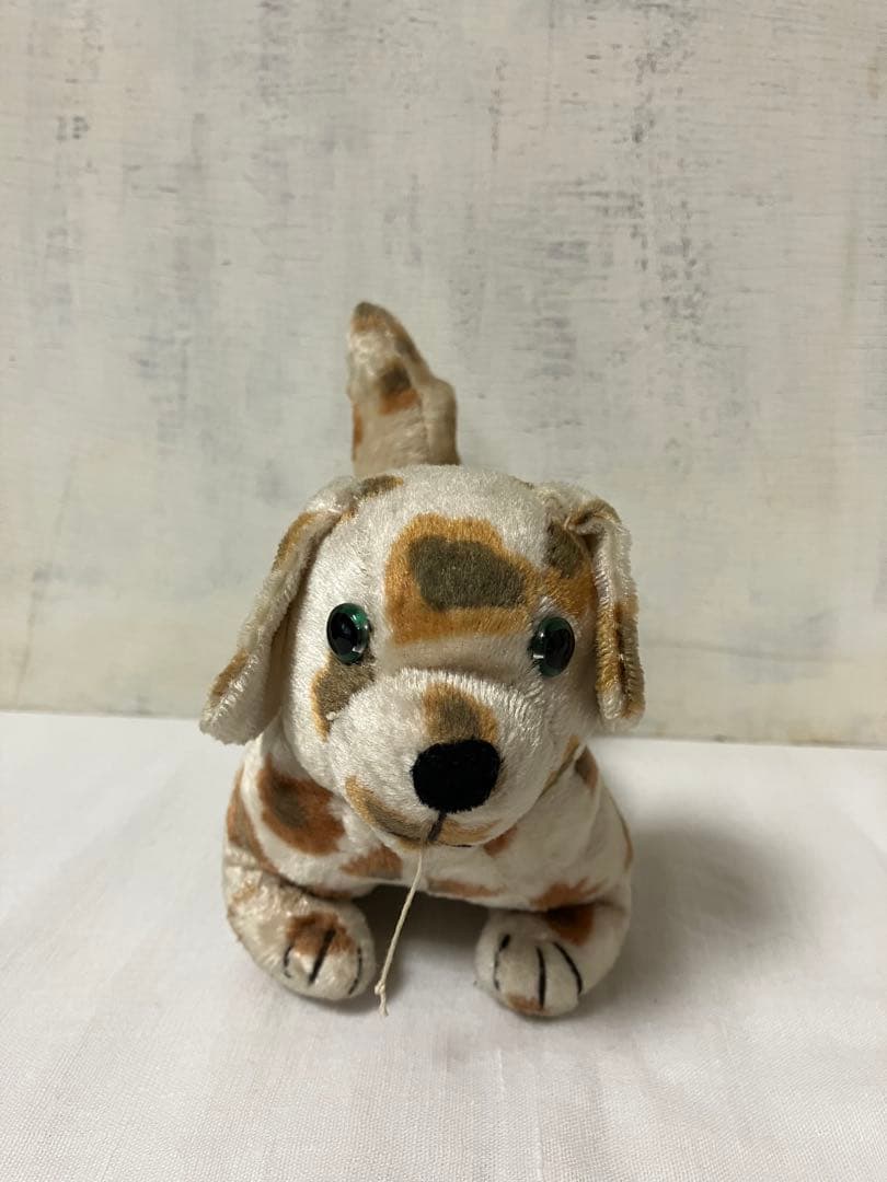 ヴィンテージの犬のぬいぐるみ