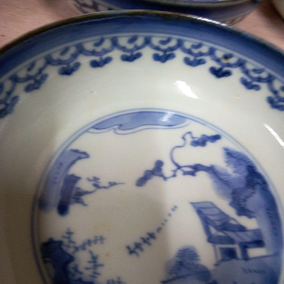 古伊万里　染付　古美術　古道具　骨董品　江戸中期