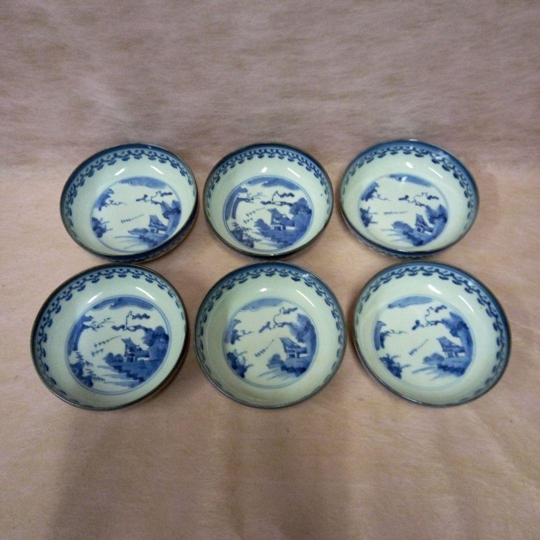 古伊万里　染付　古美術　古道具　骨董品　江戸中期