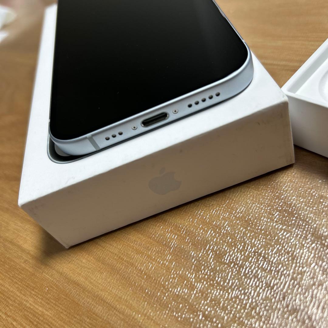 【デモ機/SIMフリー】iPhone15 128GBブルー