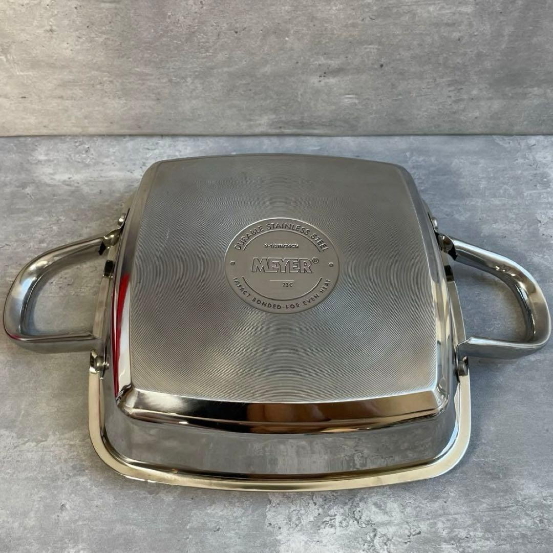 【新品】 MEYER マイヤー スクエアグリルパン
