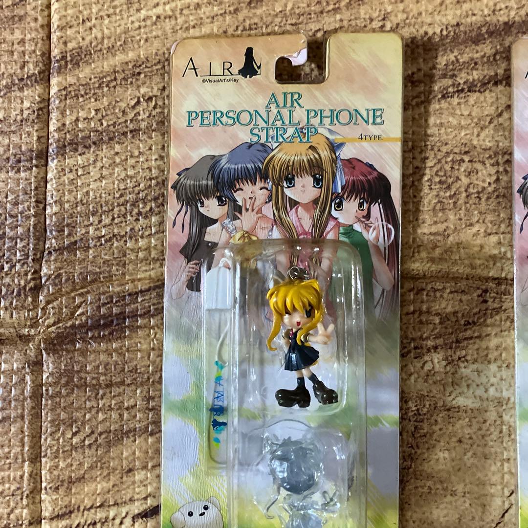 AIR キャラクター ストラップ 4個セット