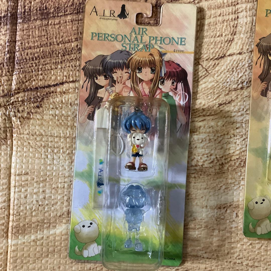 AIR キャラクター ストラップ 4個セット