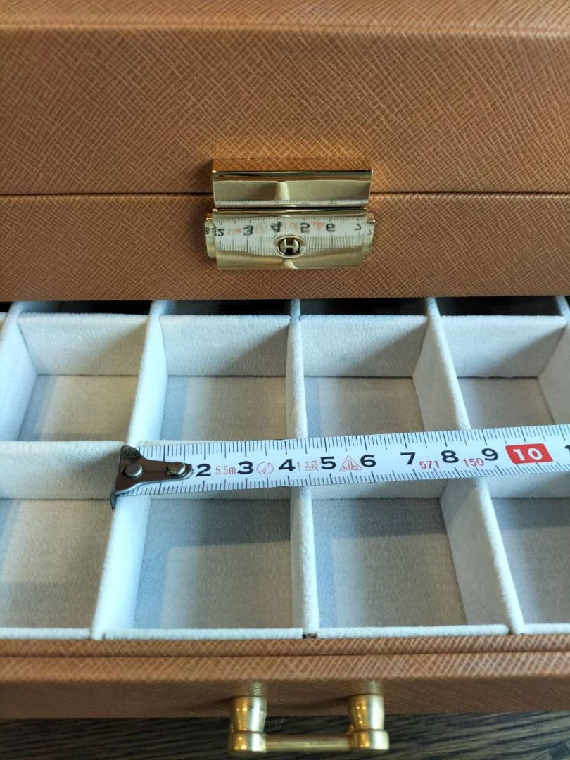 アクセサリーケース　カギ有　やや使用感有